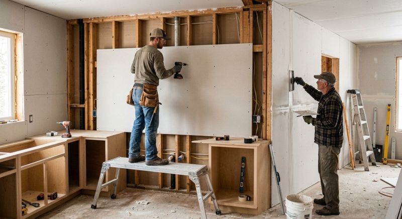 House Drywall Installation in Conroe, TX