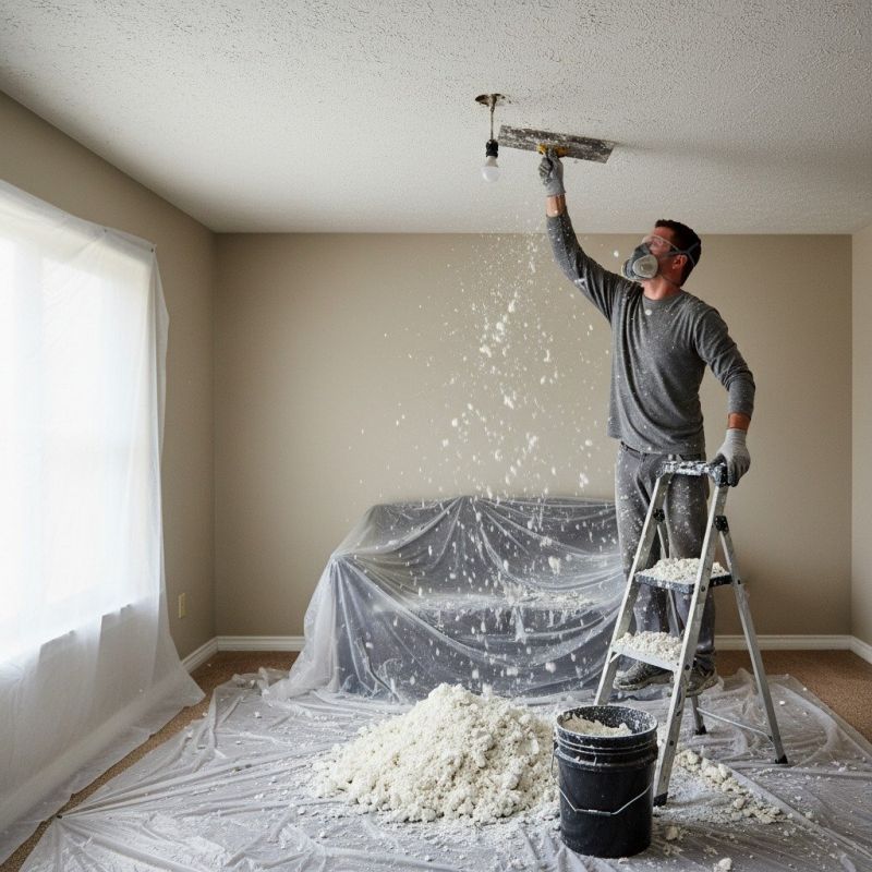 Knockdown Ceiling Removal in Chandler, AZ