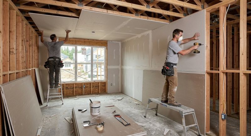 Drywall Construction in Overland Park, KS