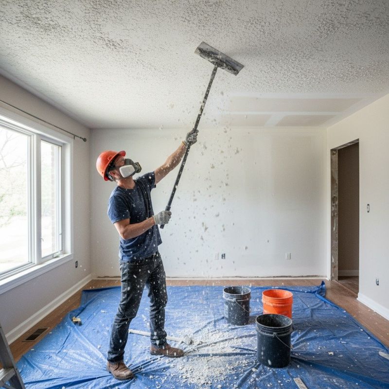 Textured Ceiling Scraping in Boulder, CO